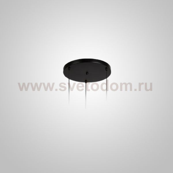 Потолочное крепление — металлический диск CEILING MOUNT 2 D30 Black ImperiumLoft 167832-26