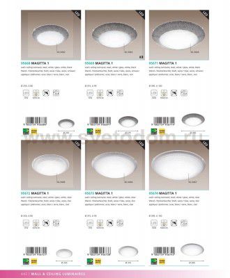 Настенно-потолочный светильник Eglo 95671 MAGITTA 1