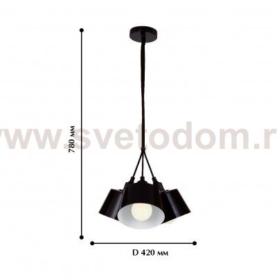 Подвесная люстра Favourite 1680-3P North Tulip