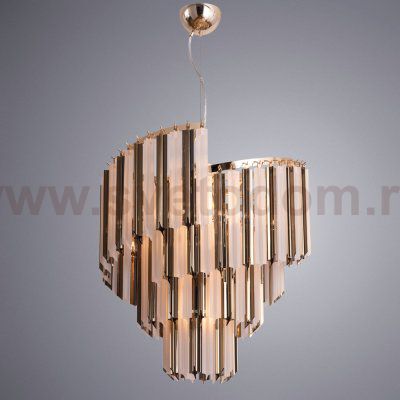 Люстра в виде спирали Divinare 1681/01 LM-7 Frizzante