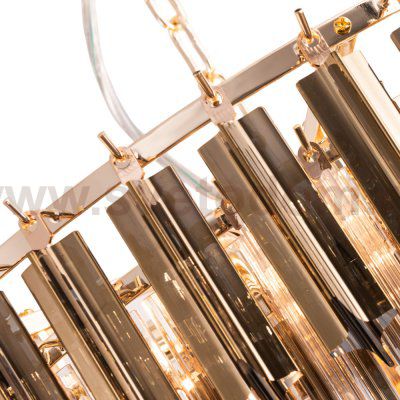 Люстра с тонированным хрусталем Divinare 1683/01 LM-7 FRIZZANTE