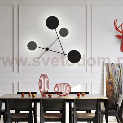Бра Iride Bernhardt dots 140 cm Black ImperiumLoft 168483-26