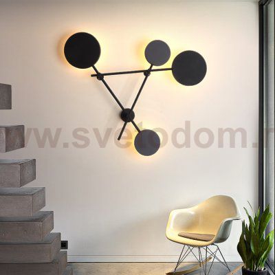Бра Iride Bernhardt dots 140 cm Black ImperiumLoft 168483-26