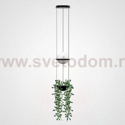 Подвесной светильник PALMA Wall lamp шар + вазон ImperiumLoft 168489-22