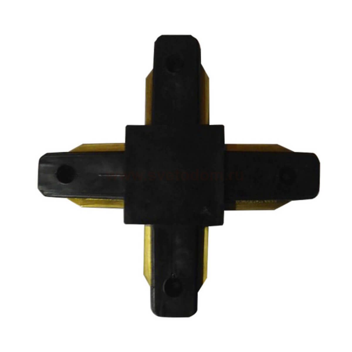 Соединительный крестооБра зный элемент черный Kink light 169,19