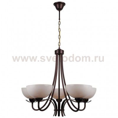Подвесной светильник Escada Naomi 170/5PU E14*40W Bronze