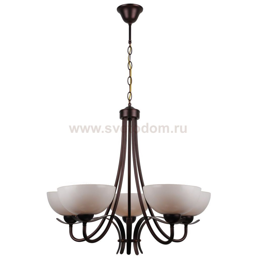 Подвесной светильник Escada Naomi 170/5PU E14*40W Bronze