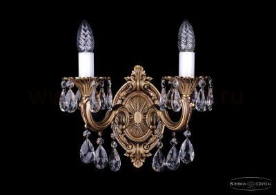Светильник настенный бра Bohemia Ivele 1702B/2/175/B/FP