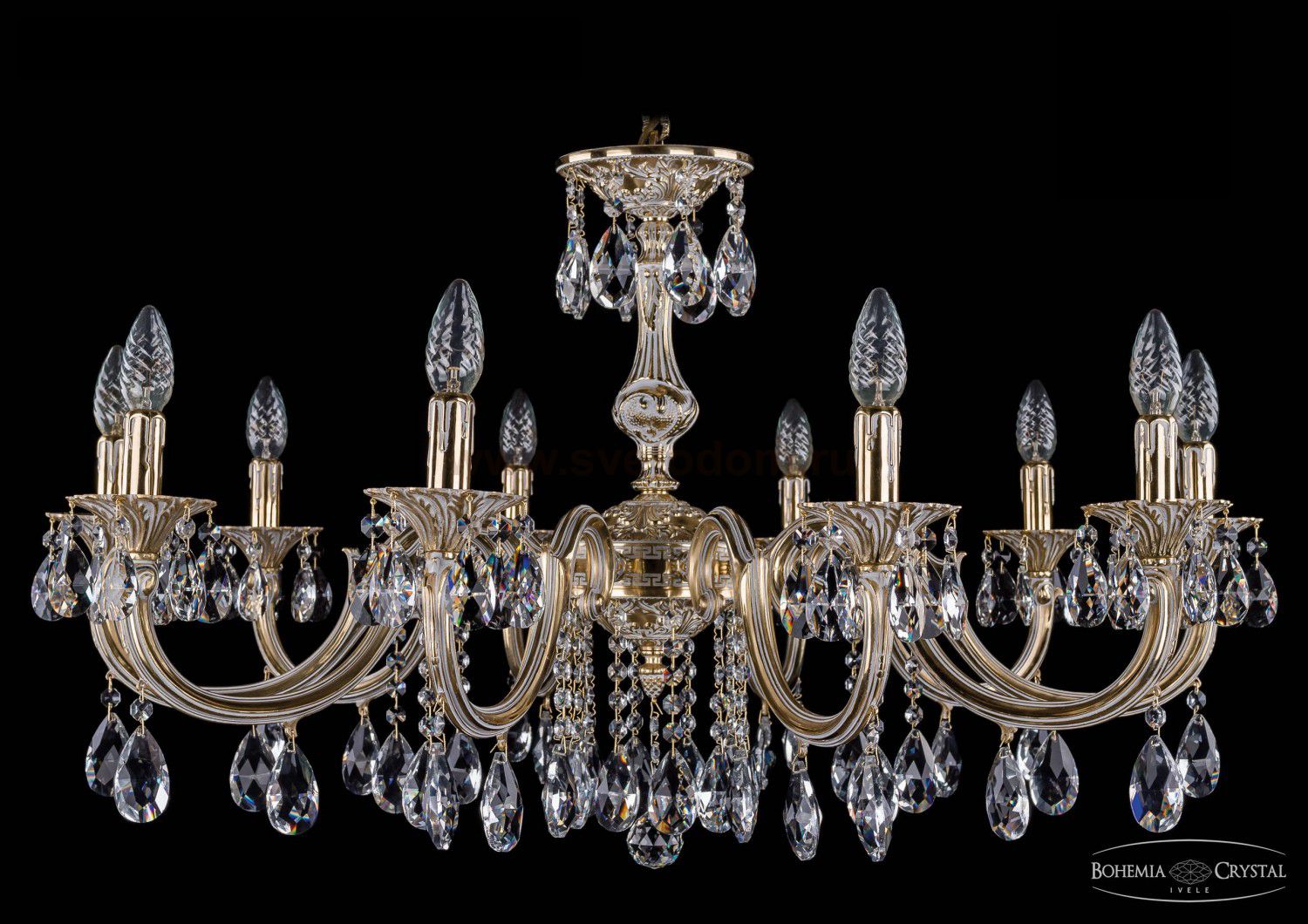 Люстра хрустальная Bohemia Ivele 1702/10/335/A/GW