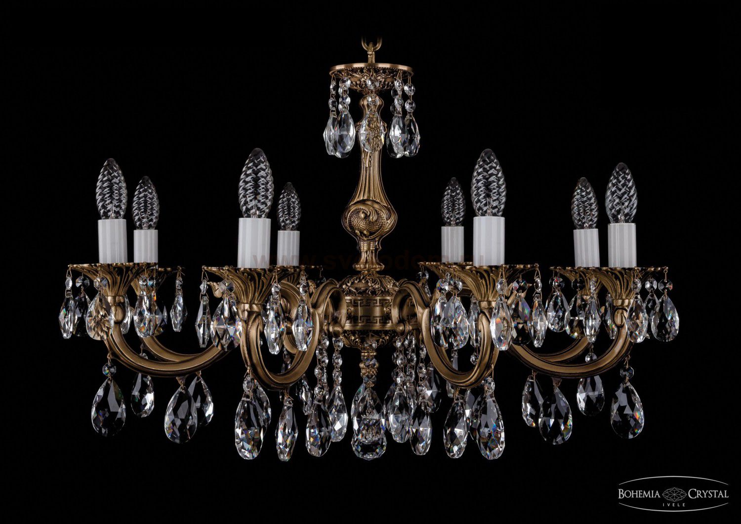 Люстра хрустальная Bohemia Ivele 1702/8/265/A/FP