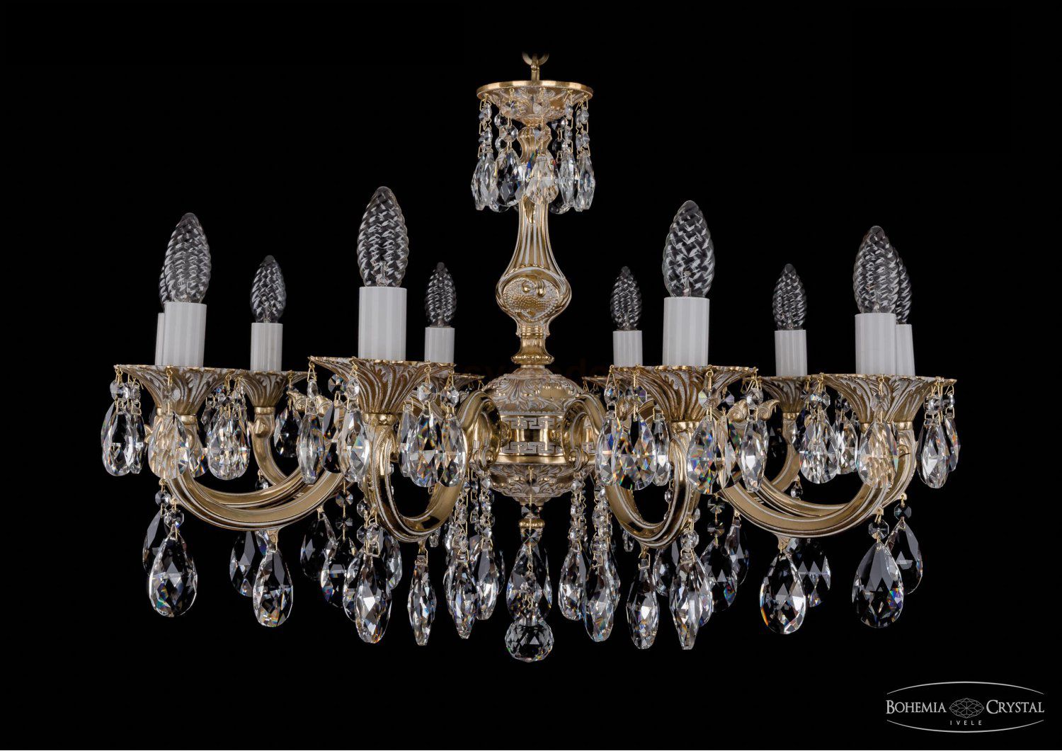 Люстра хрустальная Bohemia Ivele 1702/10/250/A/GW