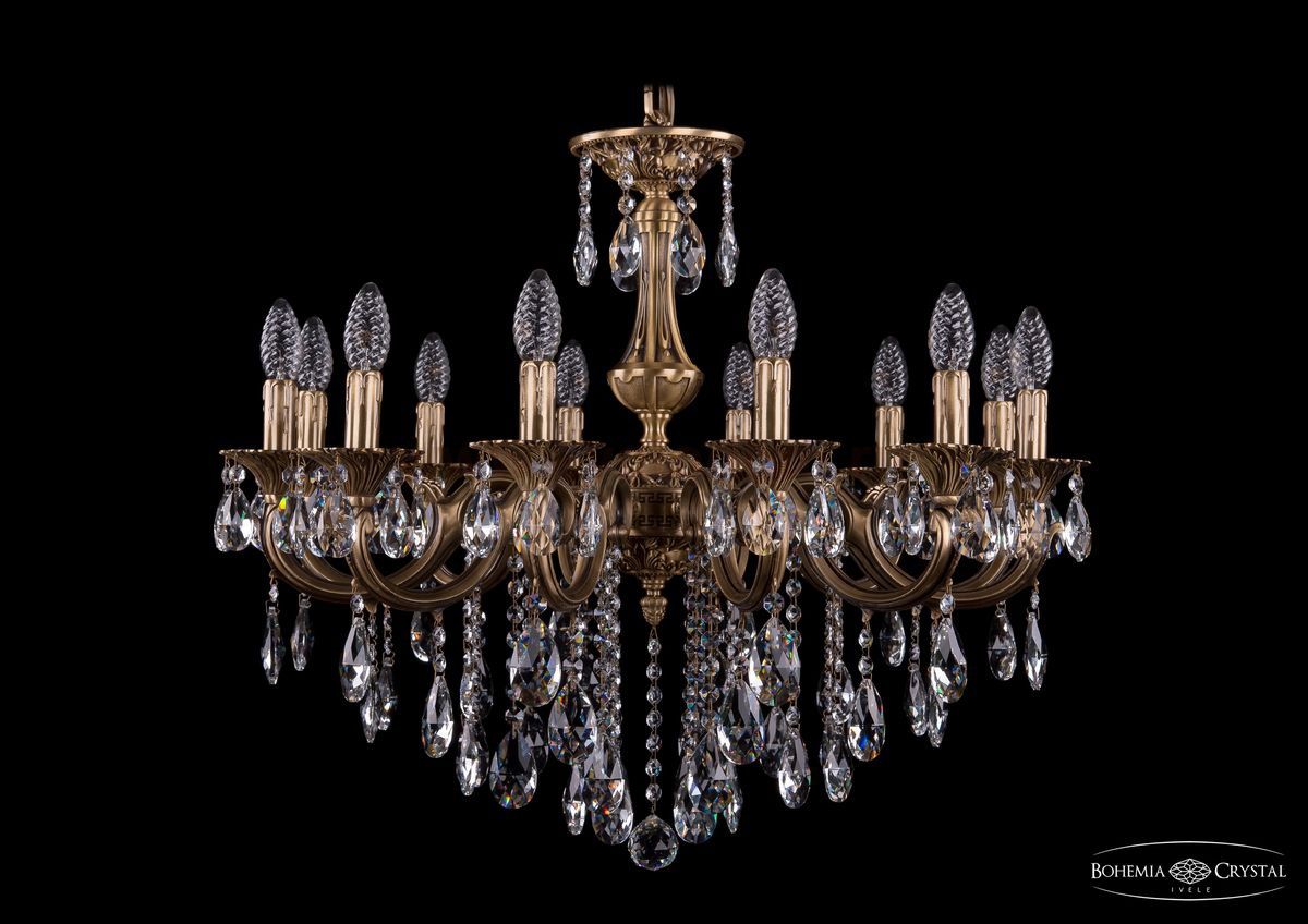 Люстра хрустальная Bohemia Ivele 1702/12/250/B/FP