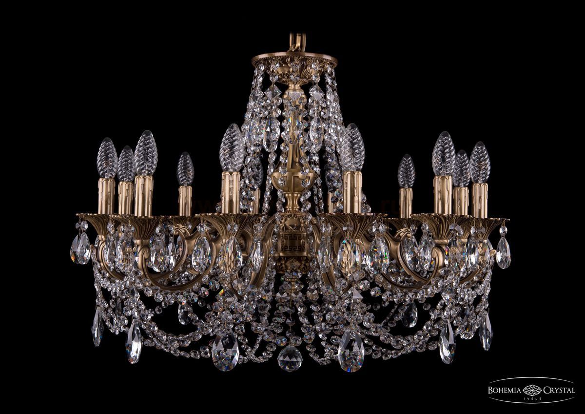 Люстра хрустальная Bohemia Ivele 1702/12/250/C/FP