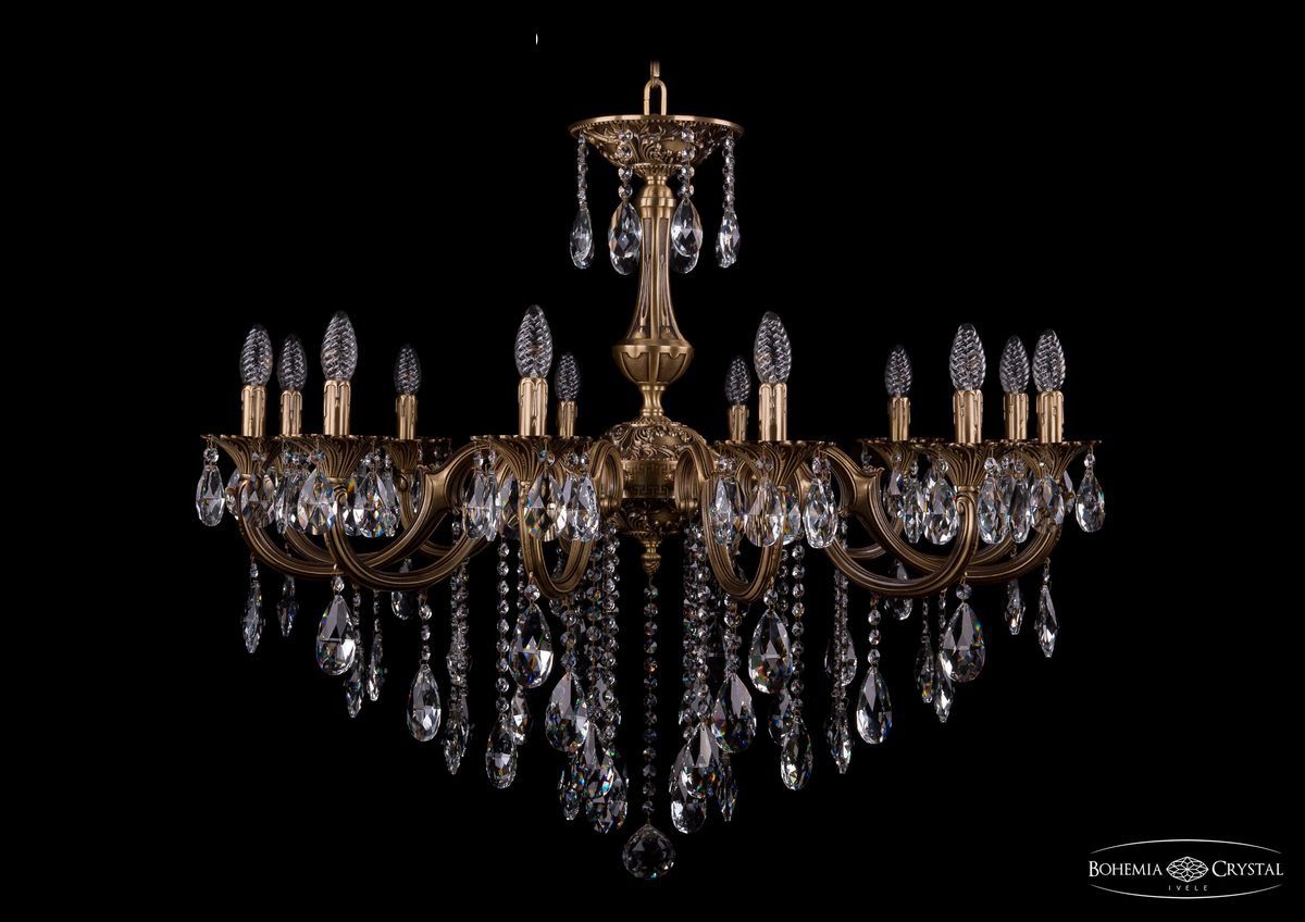 Люстра хрустальная Bohemia Ivele 1702/12/300/B/FP