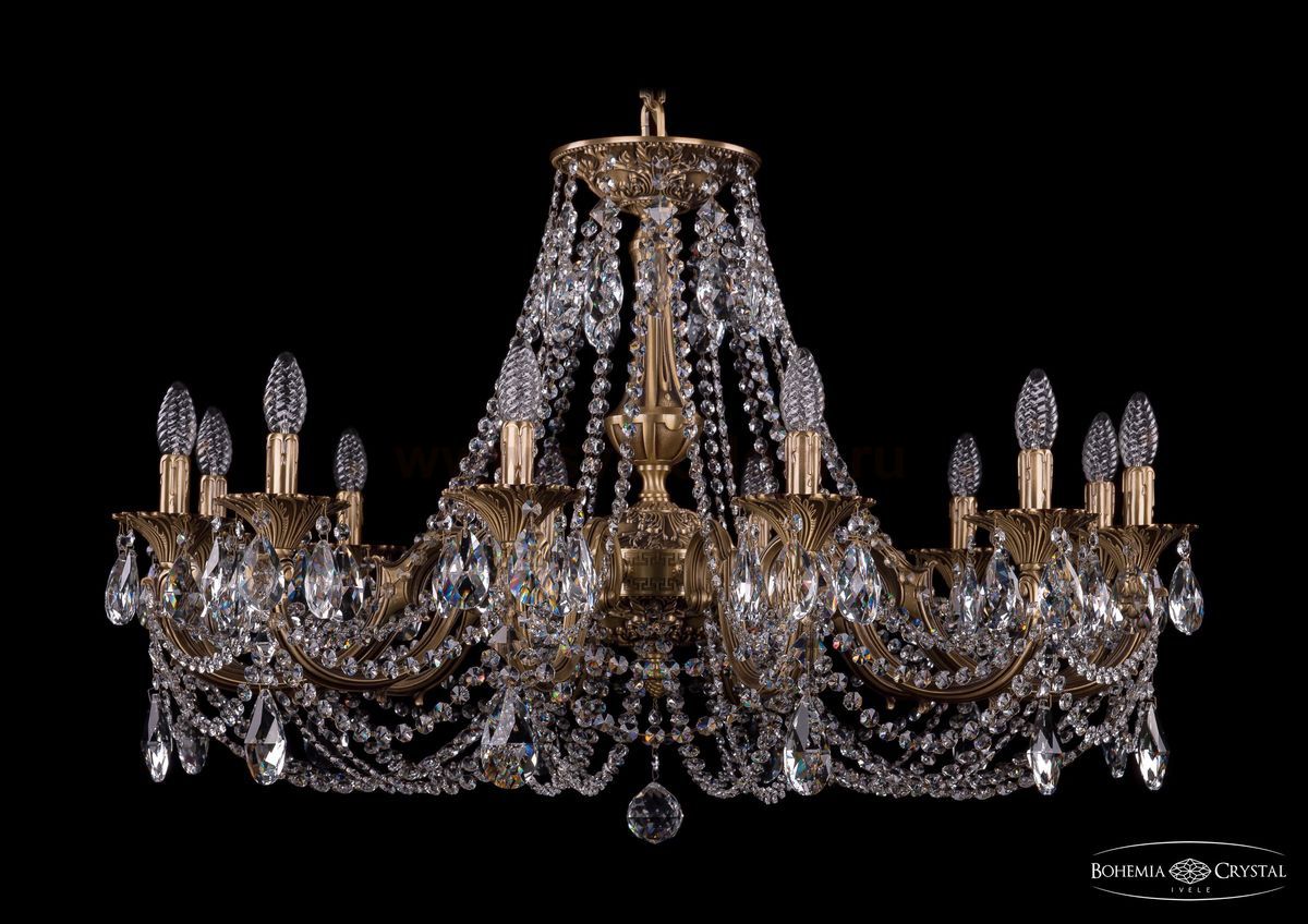 Люстра хрустальная Bohemia Ivele 1702/12/335/C/FP