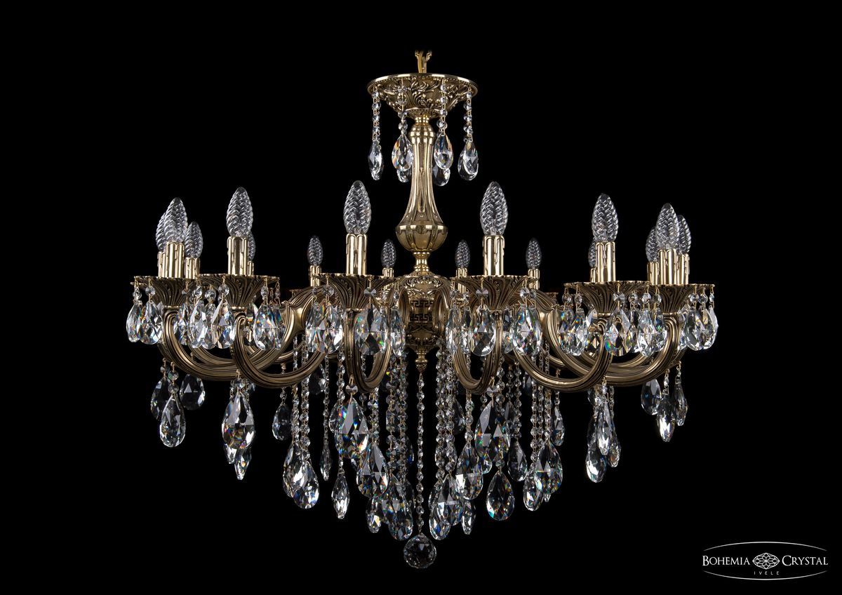 Люстра хрустальная Bohemia Ivele 1702/16/300/B/GB