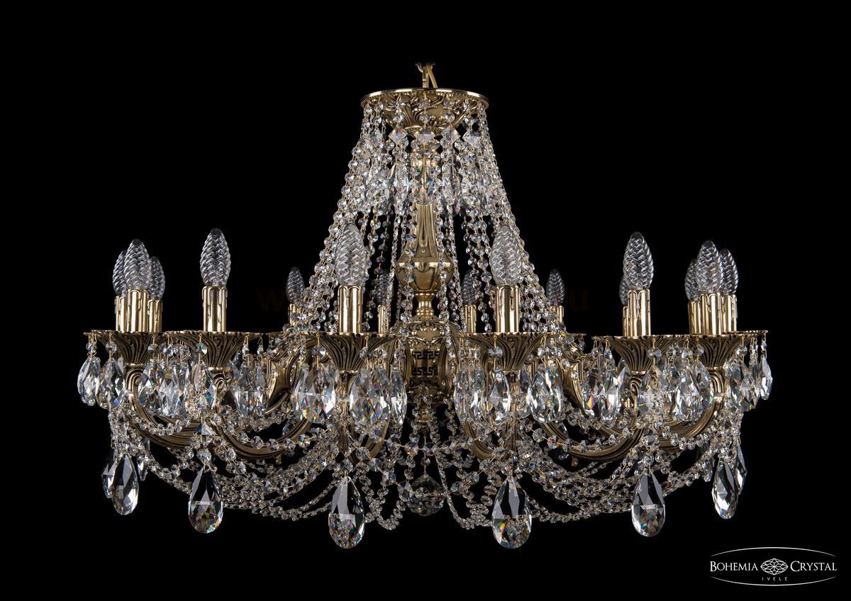 Люстра хрустальная Bohemia Ivele 1702/16/300/C/GB
