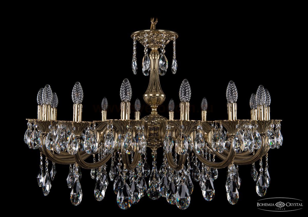 Люстра хрустальная Bohemia Ivele 1702/16/335/A/GB