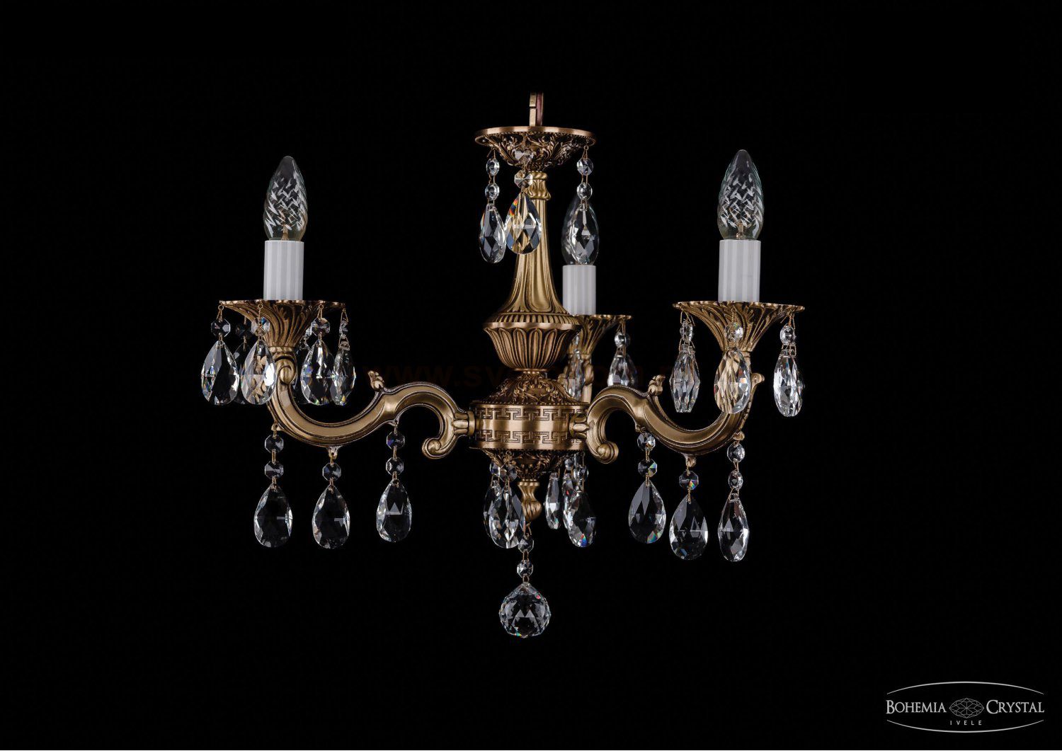 Люстра хрустальная Bohemia Ivele 1702/3/175/A/FP
