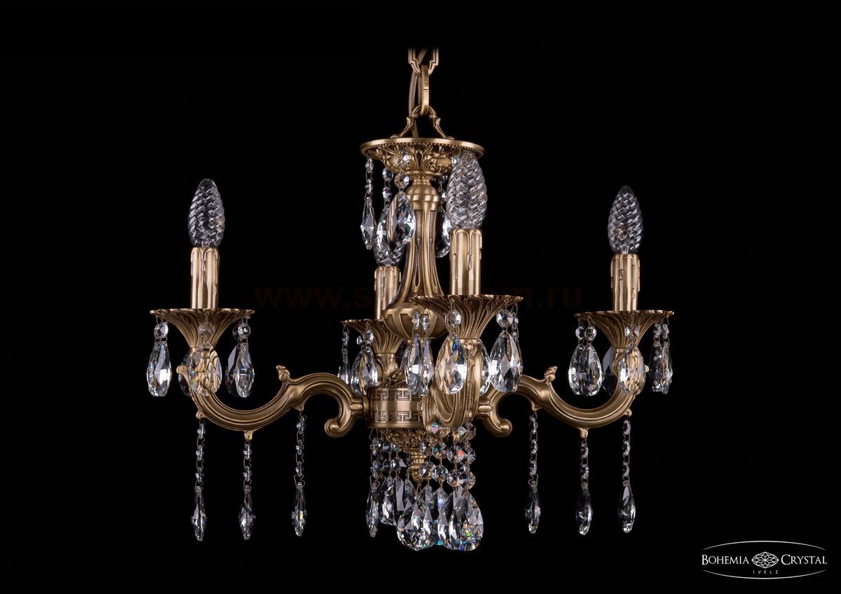 Люстра хрустальная Bohemia Ivele 1702/4/175/A/FP