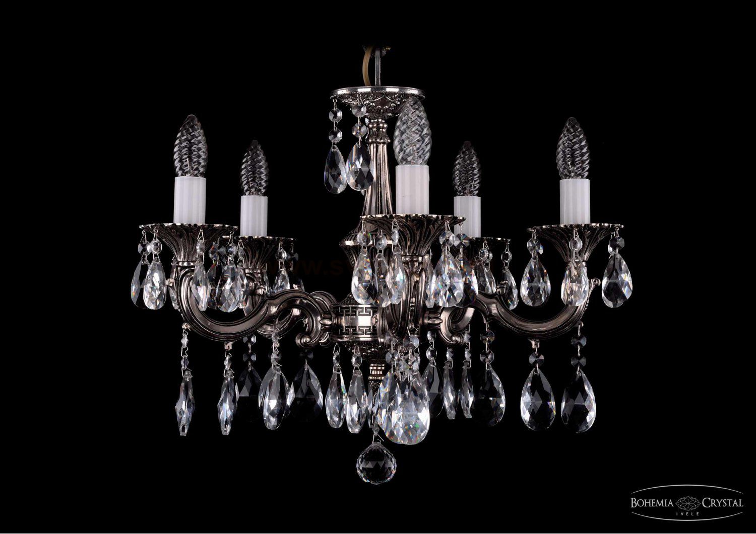 Люстра хрустальная Bohemia Ivele 1702/5/175/A/NB