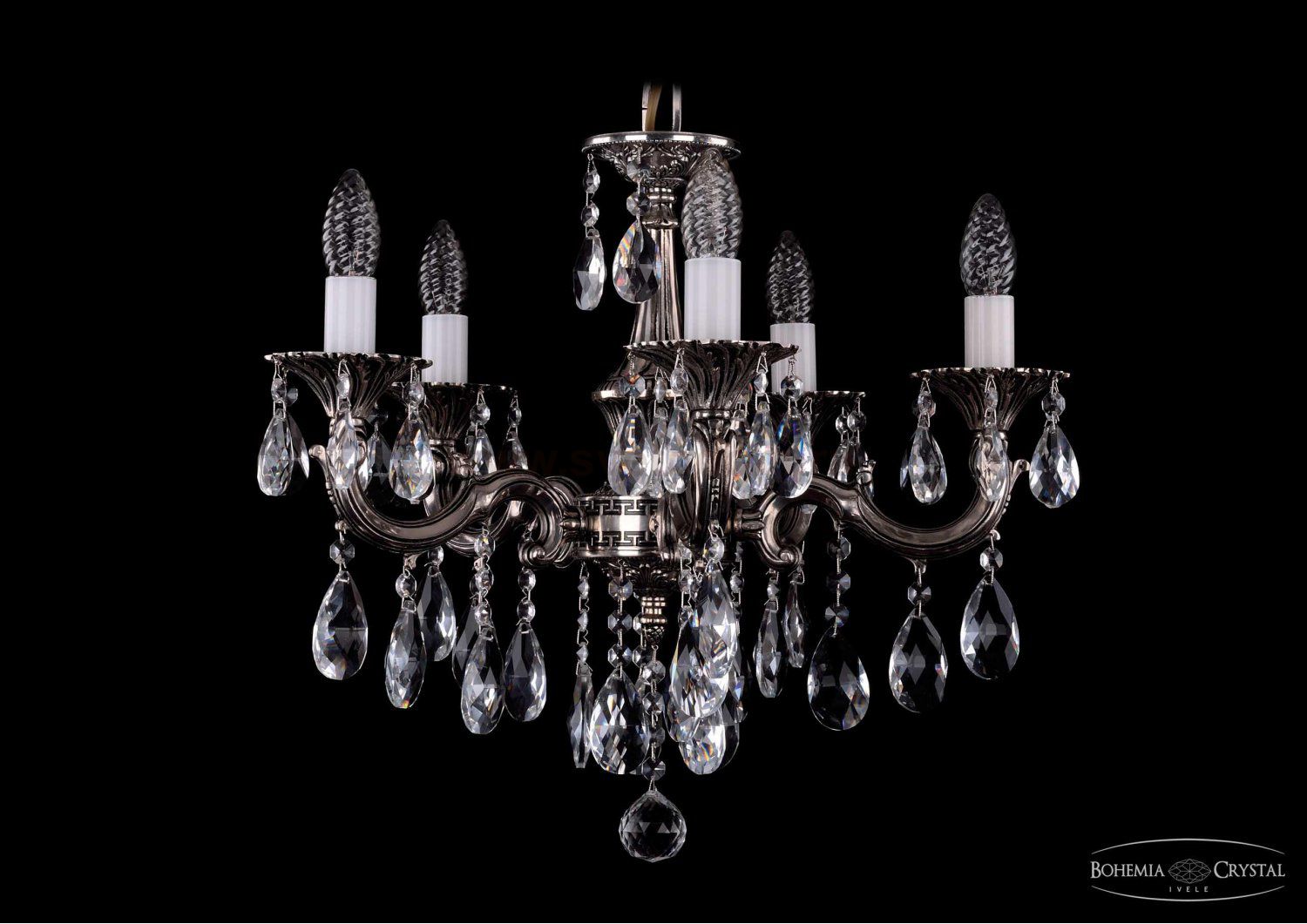 Люстра хрустальная Bohemia Ivele 1702/5/175/B/NB