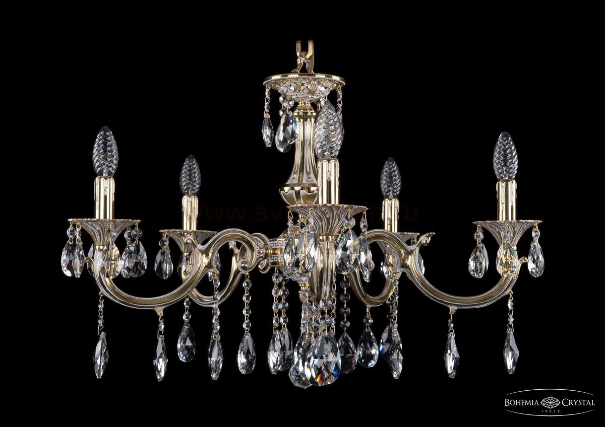 Люстра хрустальная Bohemia Ivele 1702/5/250/A/GW