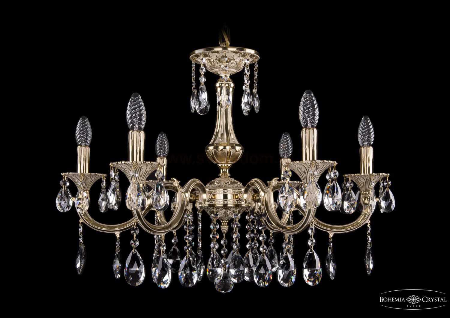 Люстра хрустальная Bohemia Ivele 1702/6/250/A/GI