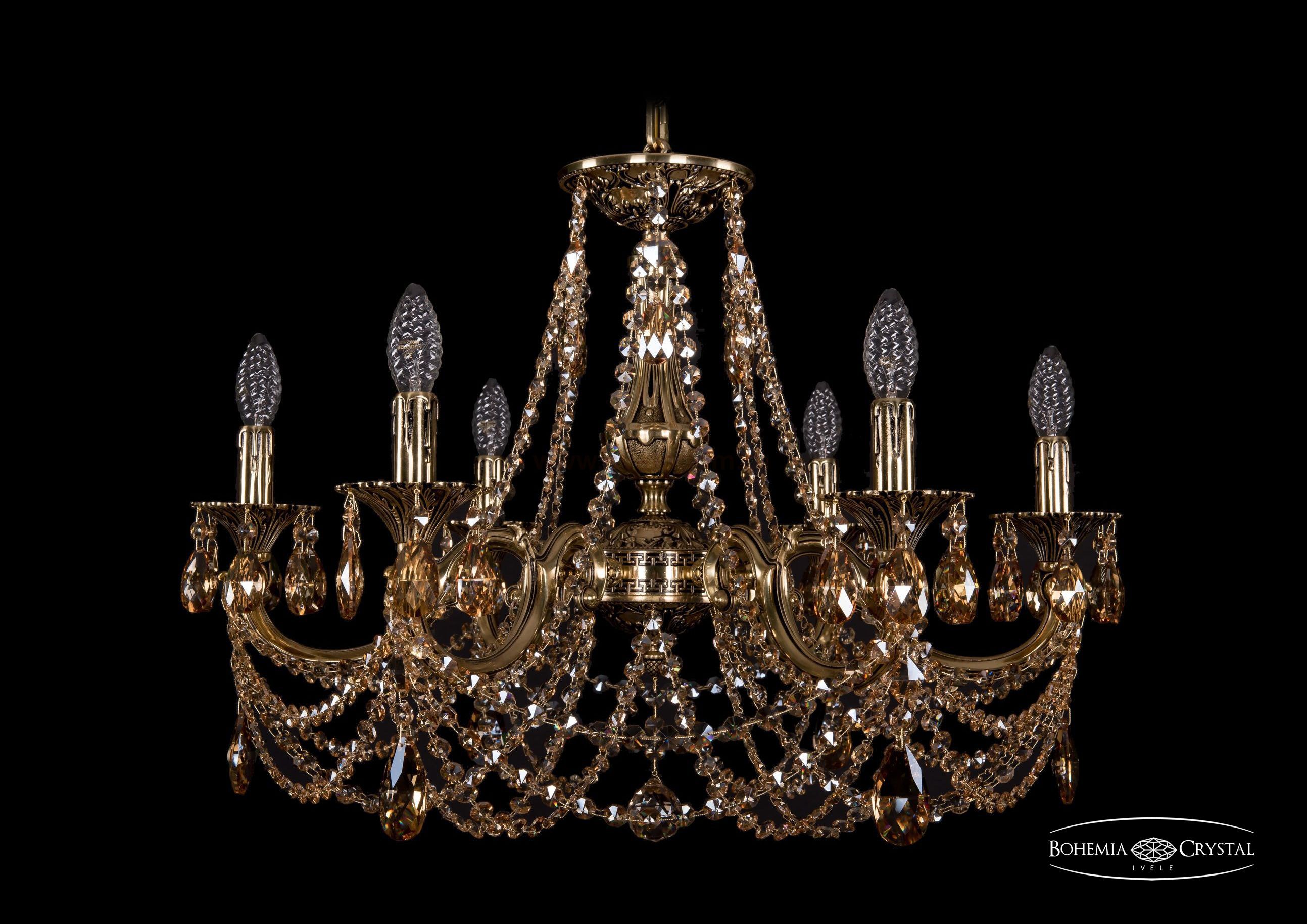 Люстра Bohemia Ivele 1702/6/265/C/GB/R721