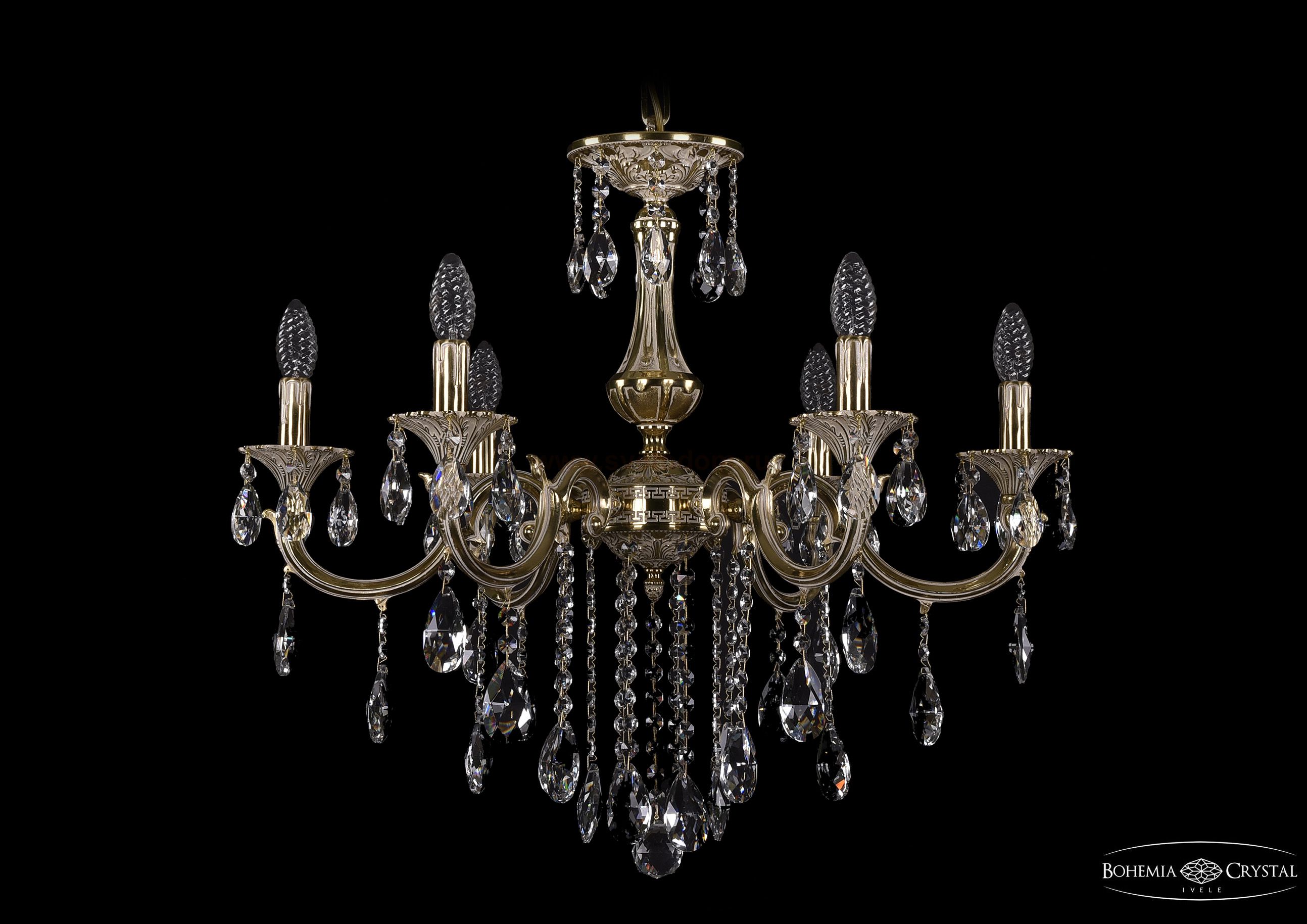 Люстра хрустальная Bohemia Ivele 1702/6/265/B/GI