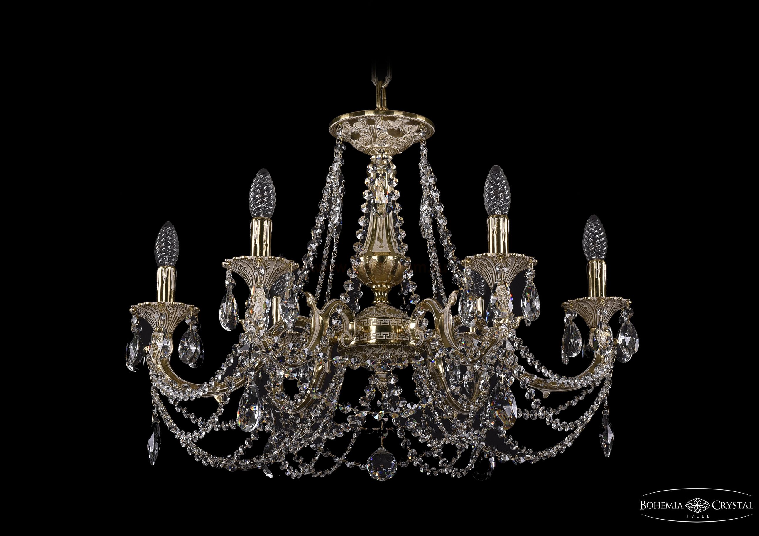 Люстра хрустальная Bohemia Ivele 1702/6/265/C/GI