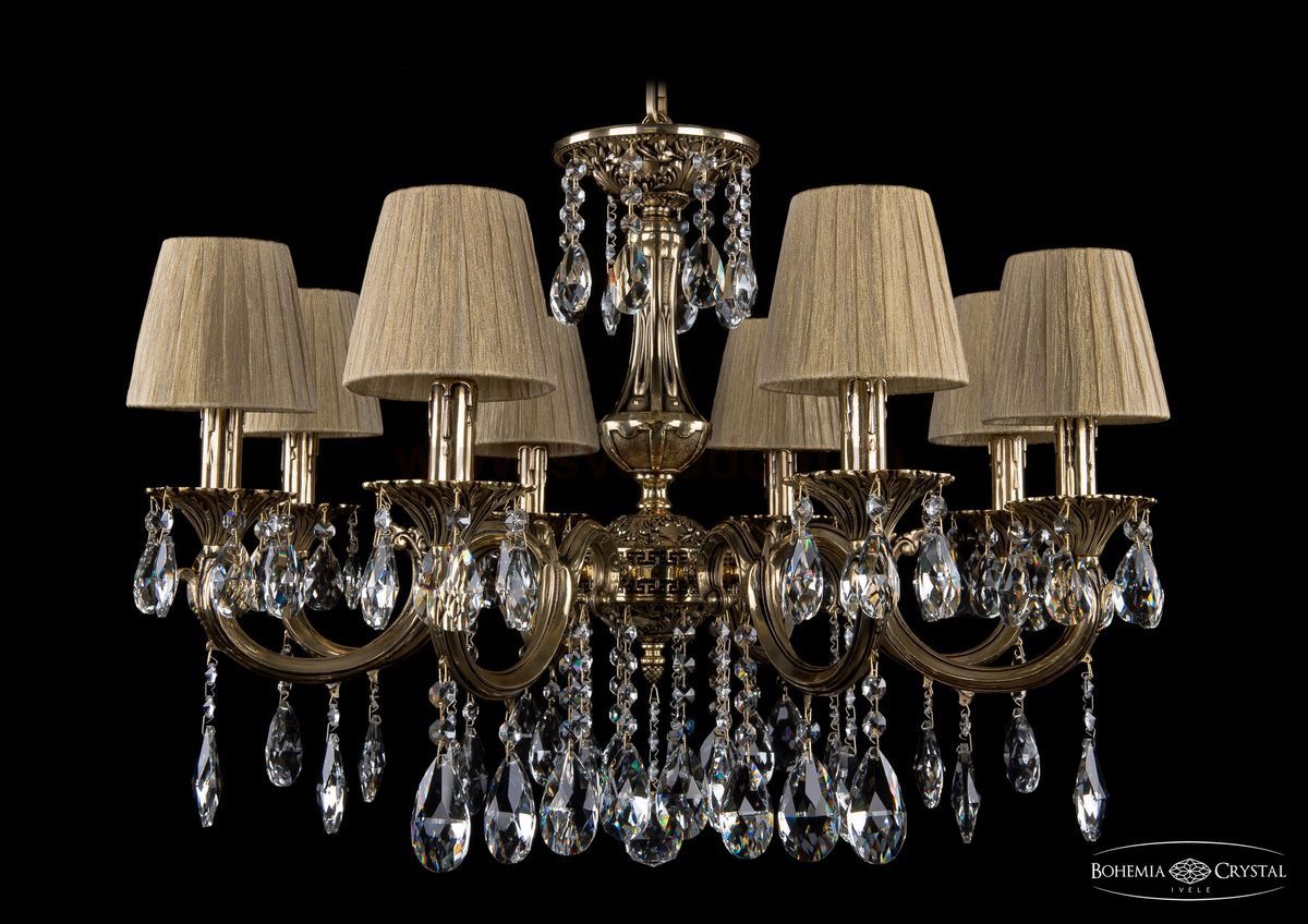 Люстра хрустальная Bohemia Ivele 1702/8/250A/GB/SH7
