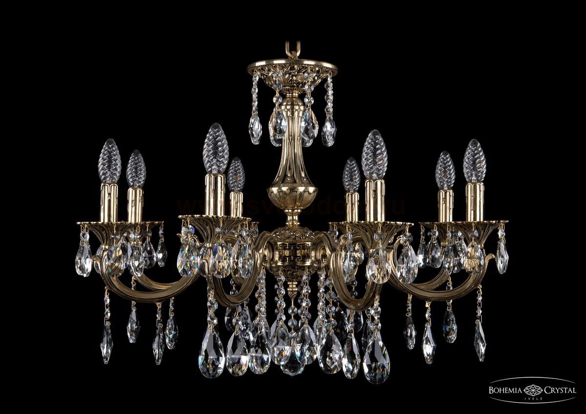 Люстра хрустальная Bohemia Ivele 1702/8/250/A/GB