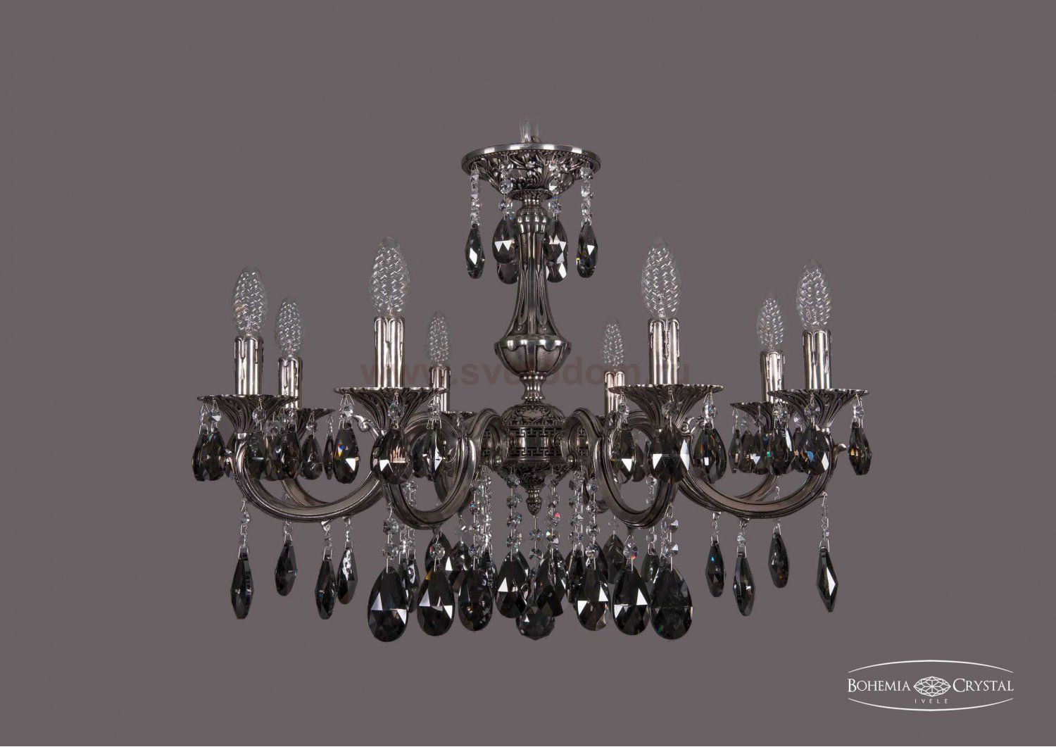 Люстра хрустальная Bohemia Ivele 1702/8/250/A/NB/K781