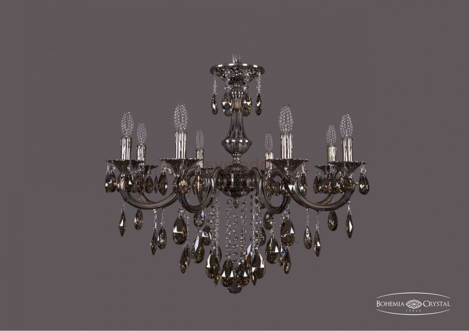 Люстра хрустальная Bohemia Ivele 1702/8/250/B/NB/K731