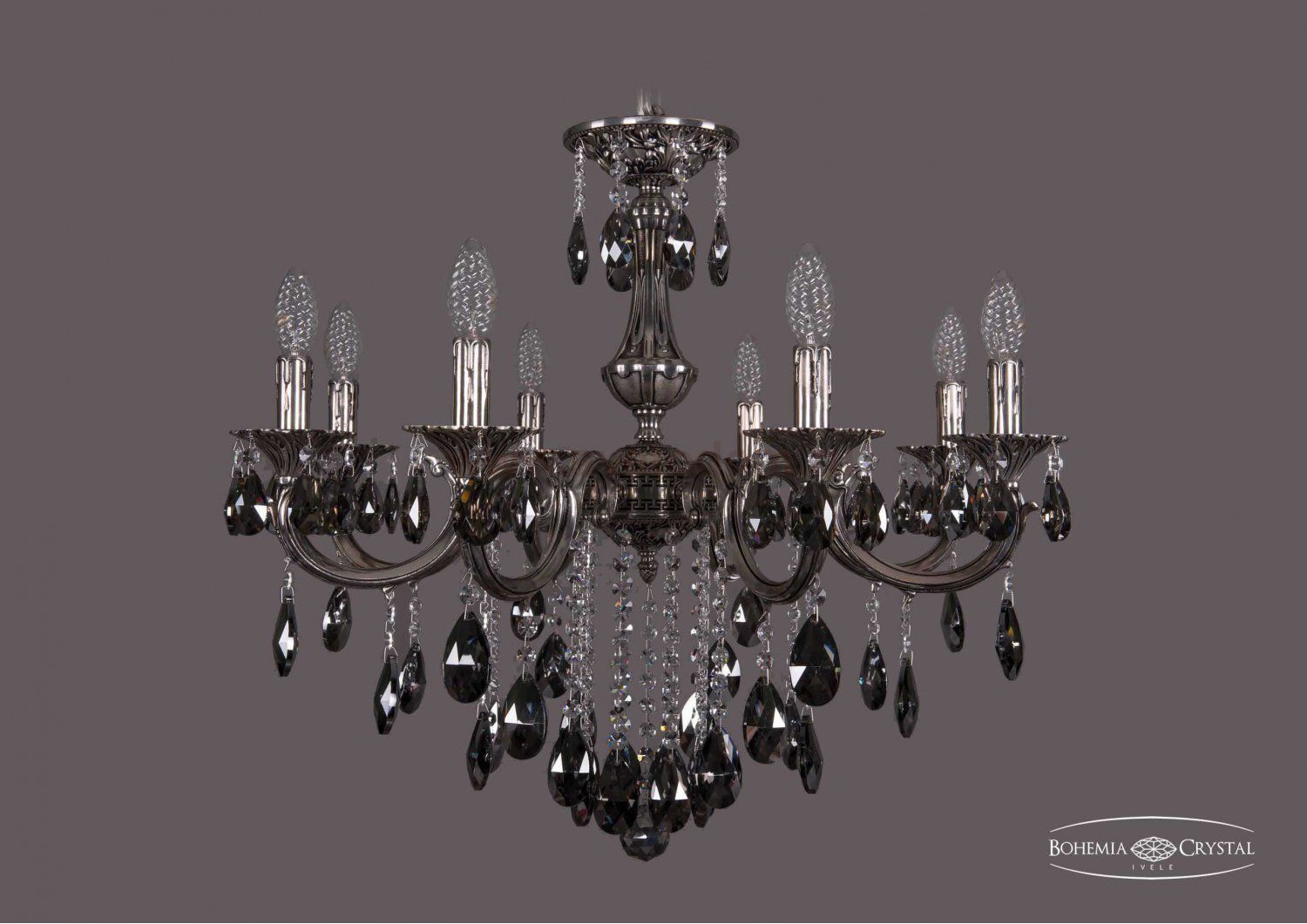 Люстра хрустальная Bohemia Ivele 1702/8/250/B/NB/K781