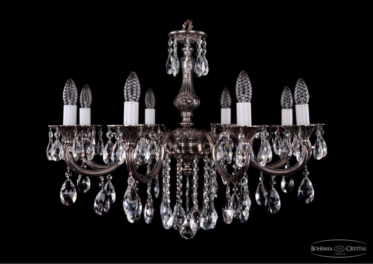 Люстра хрустальная Bohemia Ivele 1702/8/250/B/NB