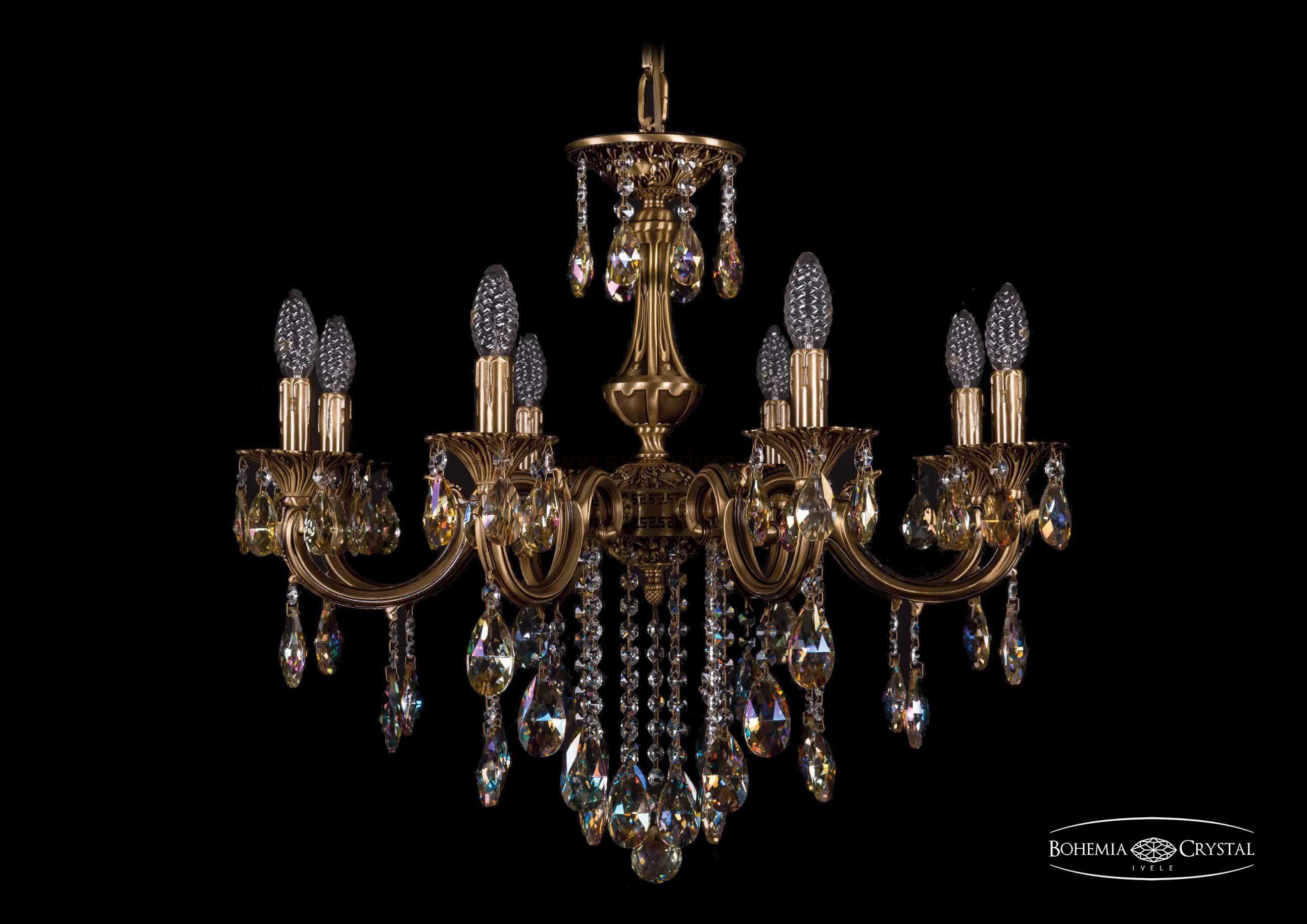 Люстра Bohemia Ivele 1702/8/265/B/FP/K701