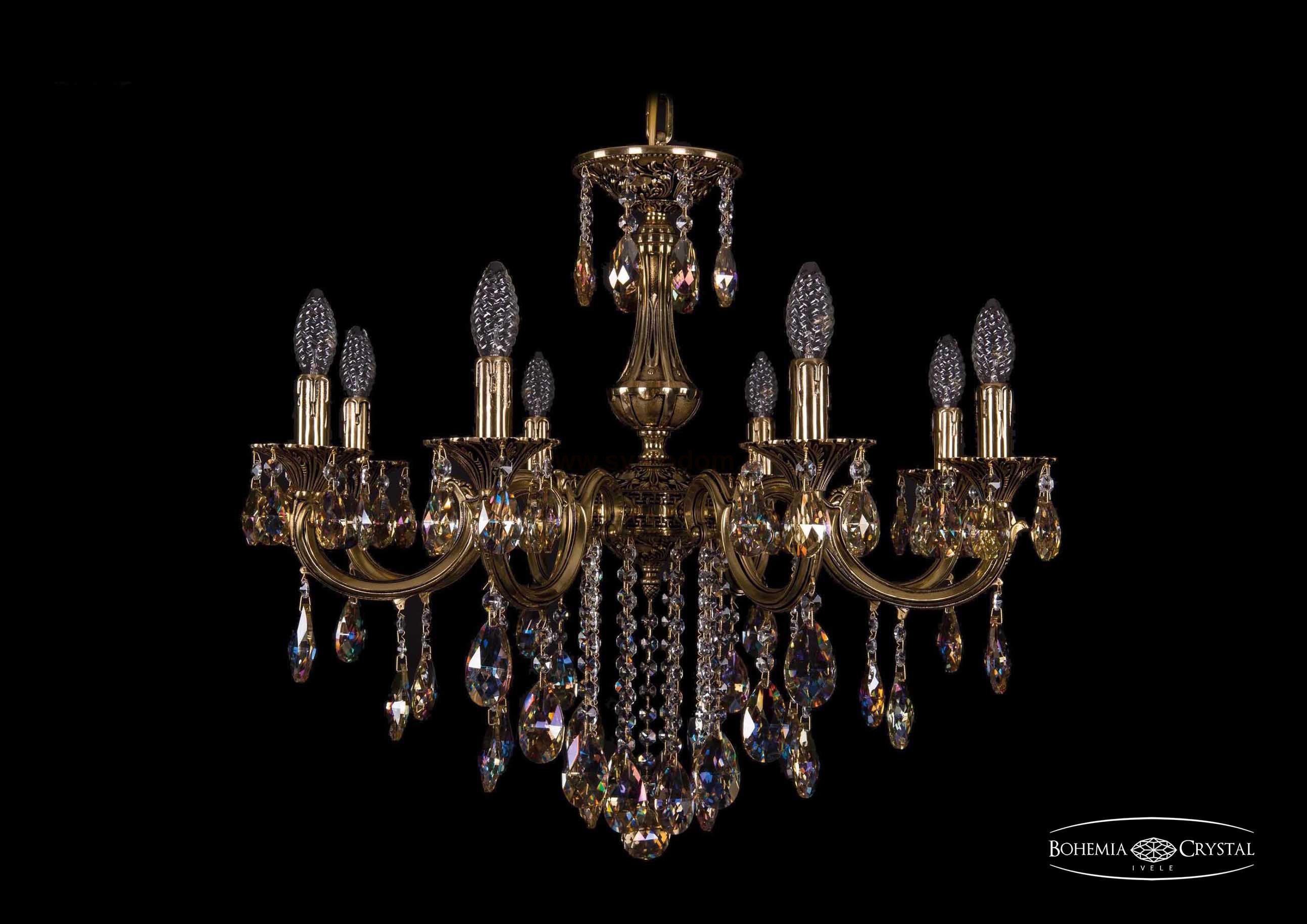 Люстра Bohemia Ivele 1702/8/265/B/GB/K701