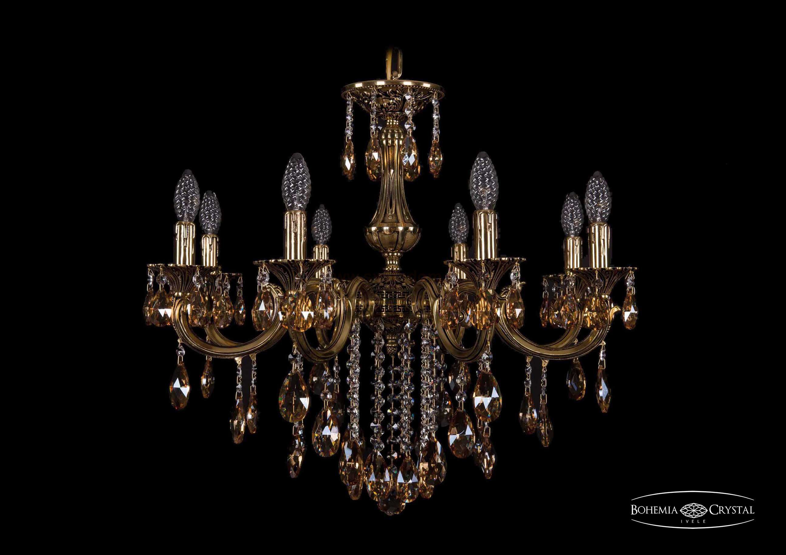 Люстра Bohemia Ivele 1702/8/265/B/GB/K721