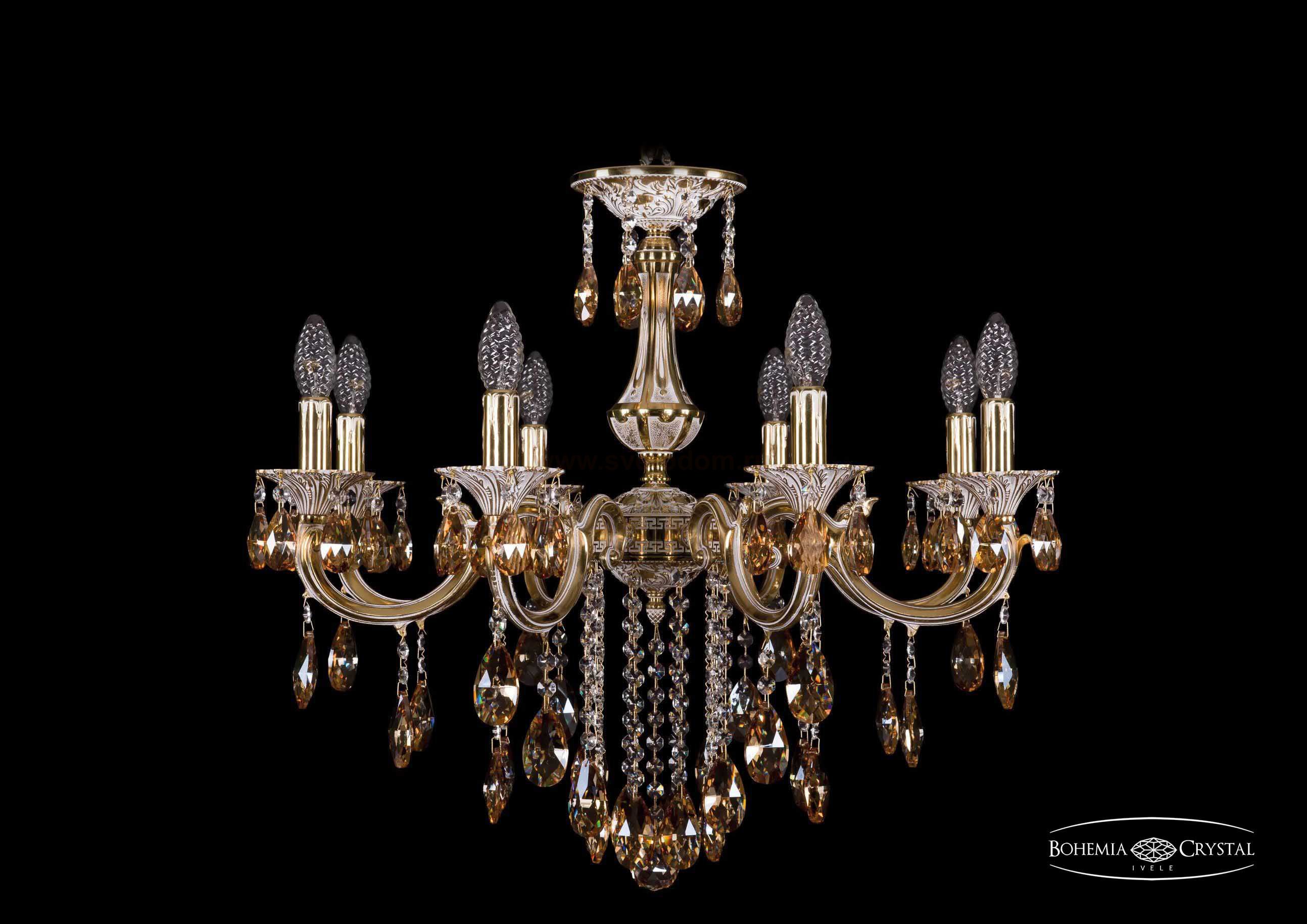 Люстра Bohemia Ivele 1702/8/265/B/GW/K721