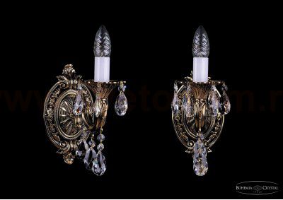 Светильник настенный бра Bohemia Ivele 1702B/1/175/A/GB