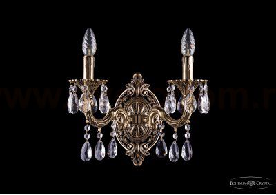 Светильник настенный бра Bohemia Ivele 1702B/2/175/A/GB