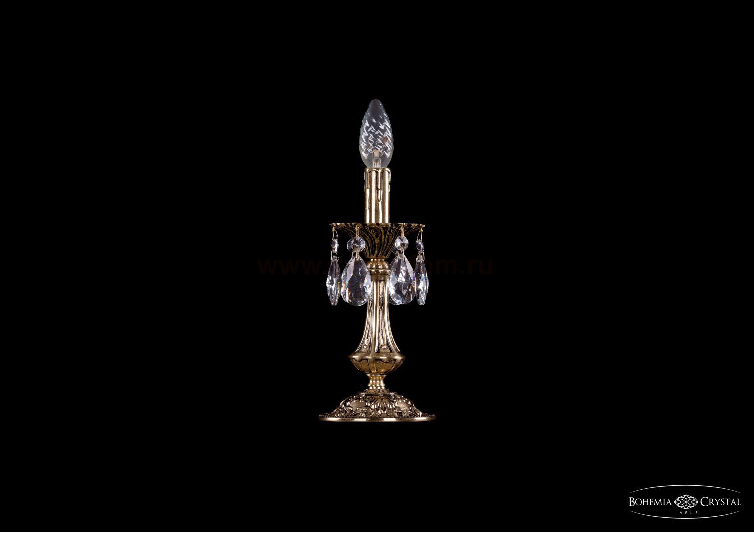 Лампа настольная Bohemia Ivele 1702L/1-30/GB