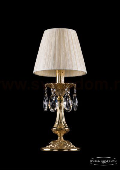 Лампа настольная Bohemia Ivele 1702L/1-30/G/SH33-160