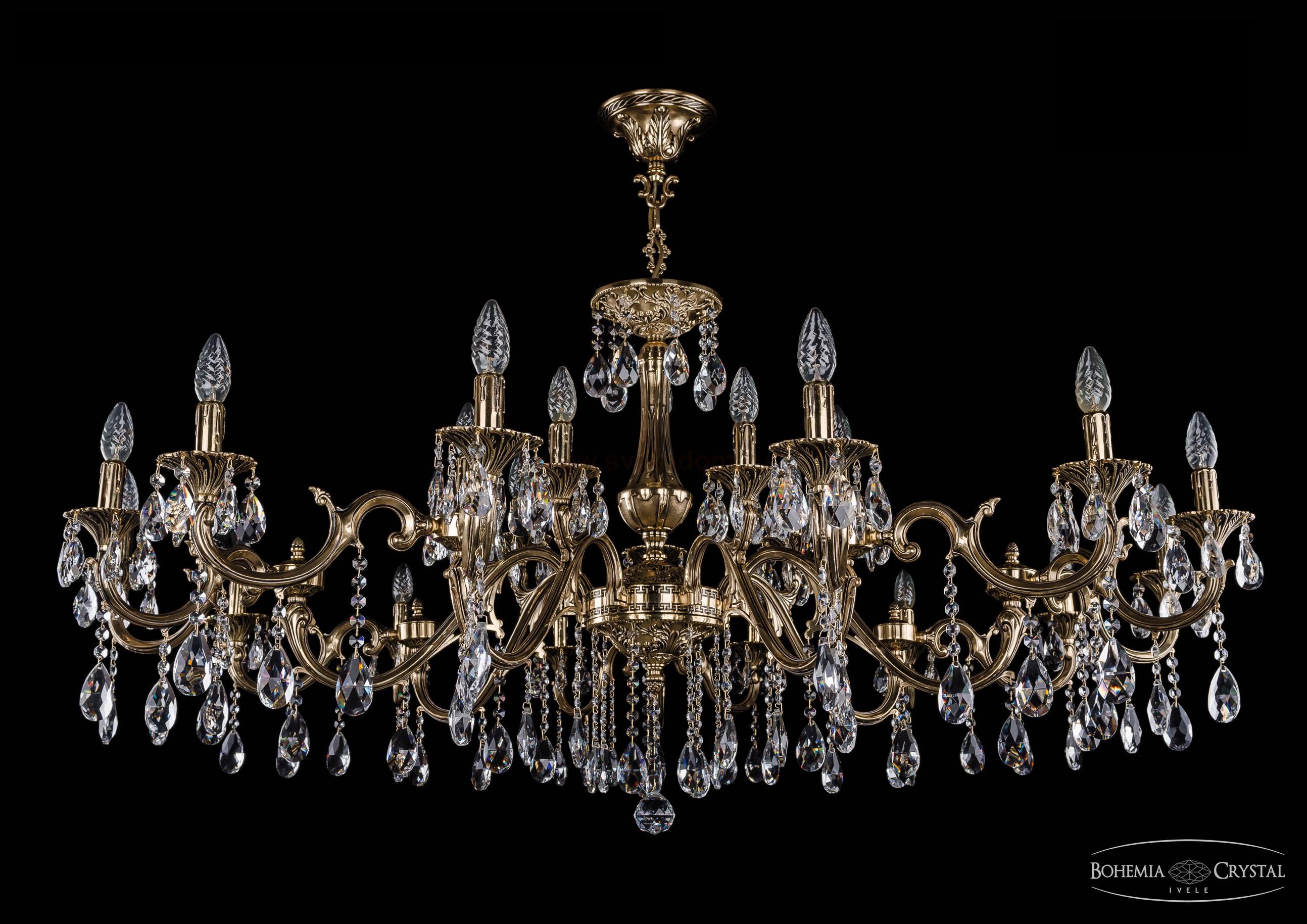 Люстра хрустальная Bohemia Ivele 1703/21/360+265/A/GB