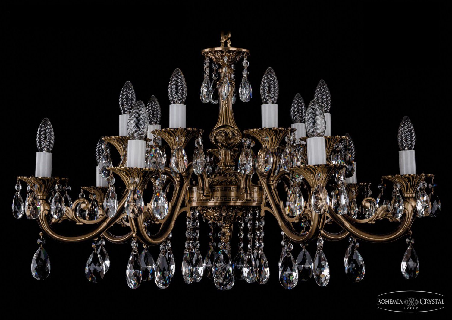 Люстра хрустальная Bohemia Ivele 1703/14/320/A/FP