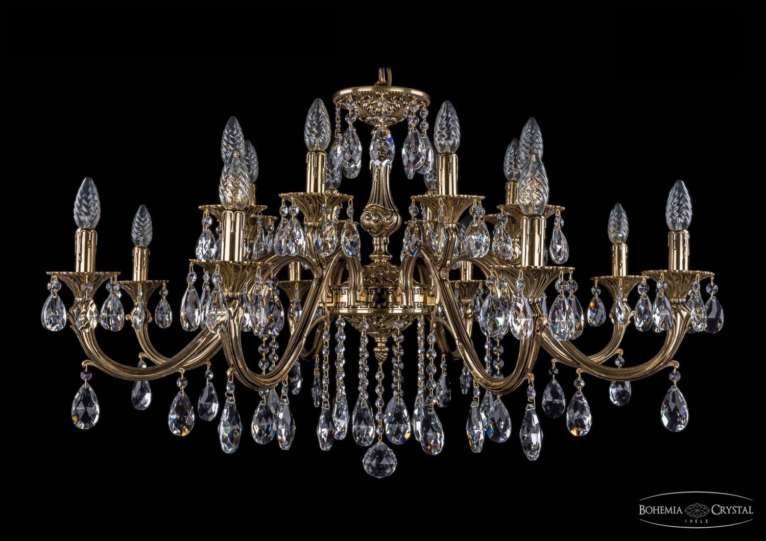 Люстра хрустальная Bohemia Ivele 1703/16/360/A/GB