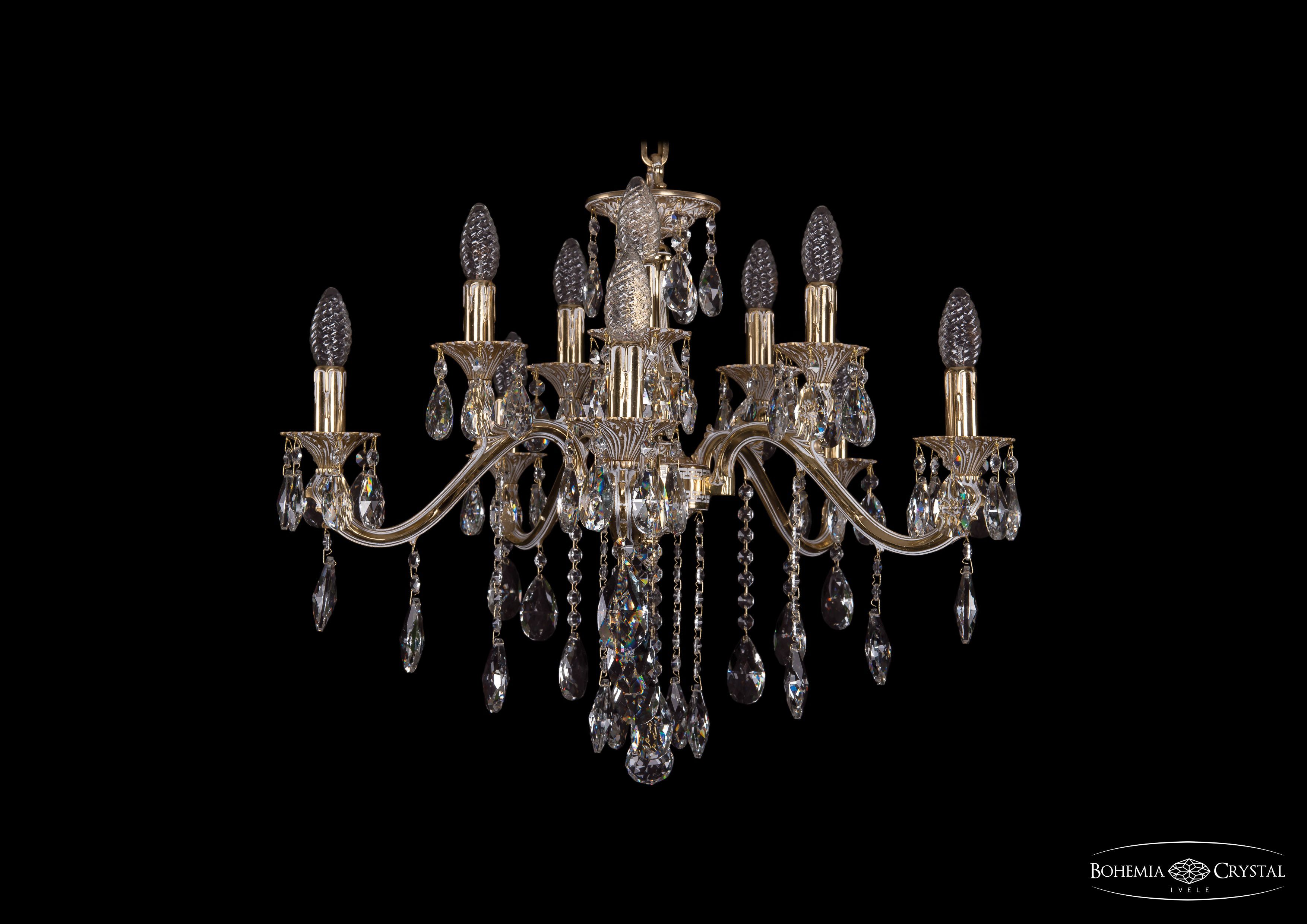 Люстра хрустальная Bohemia Ivele 1703/10/225/B/GW