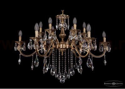 Люстра хрустальная Bohemia Ivele 1703/12/360/B/FP